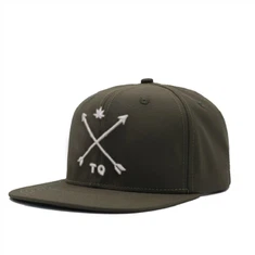 Gorra snapback de nailon de 6 paneles vendedora caliente a la venta