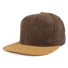 Gorra Snapback Pana Negra para invierno