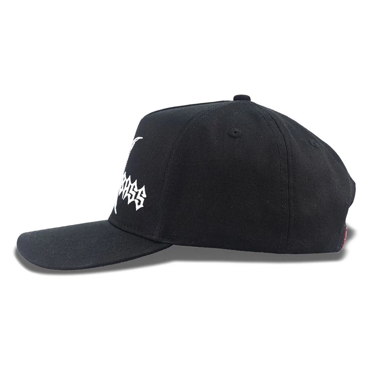 Black Elegant Lace Embroidery Baseball Cap