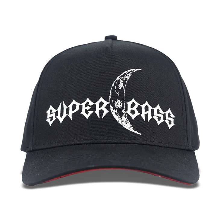 Black Elegant Lace Embroidery Baseball Cap