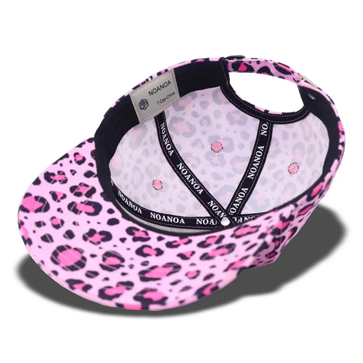 Pink Leopard Print Dad Hat