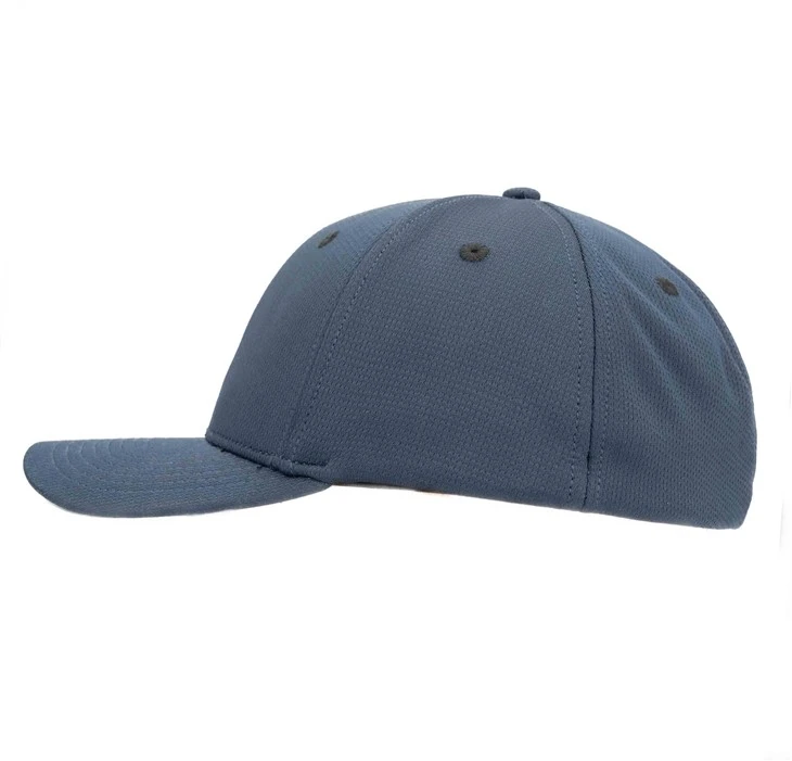 TCAP Customized Good Quality Fabric Metal Patch Basic Baseball Cap